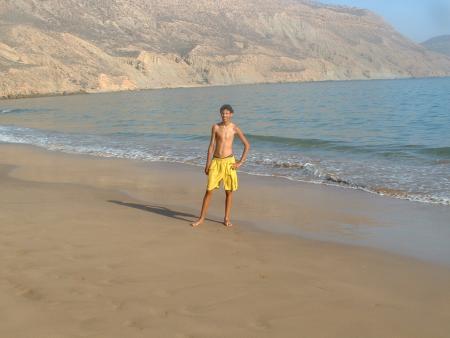 c moi a la plage